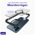 Buddi Hybrid Apple iPhone 12 / 12 Pro Hoesje MagSafe Back Cover Matte Zwart afbeelding 7