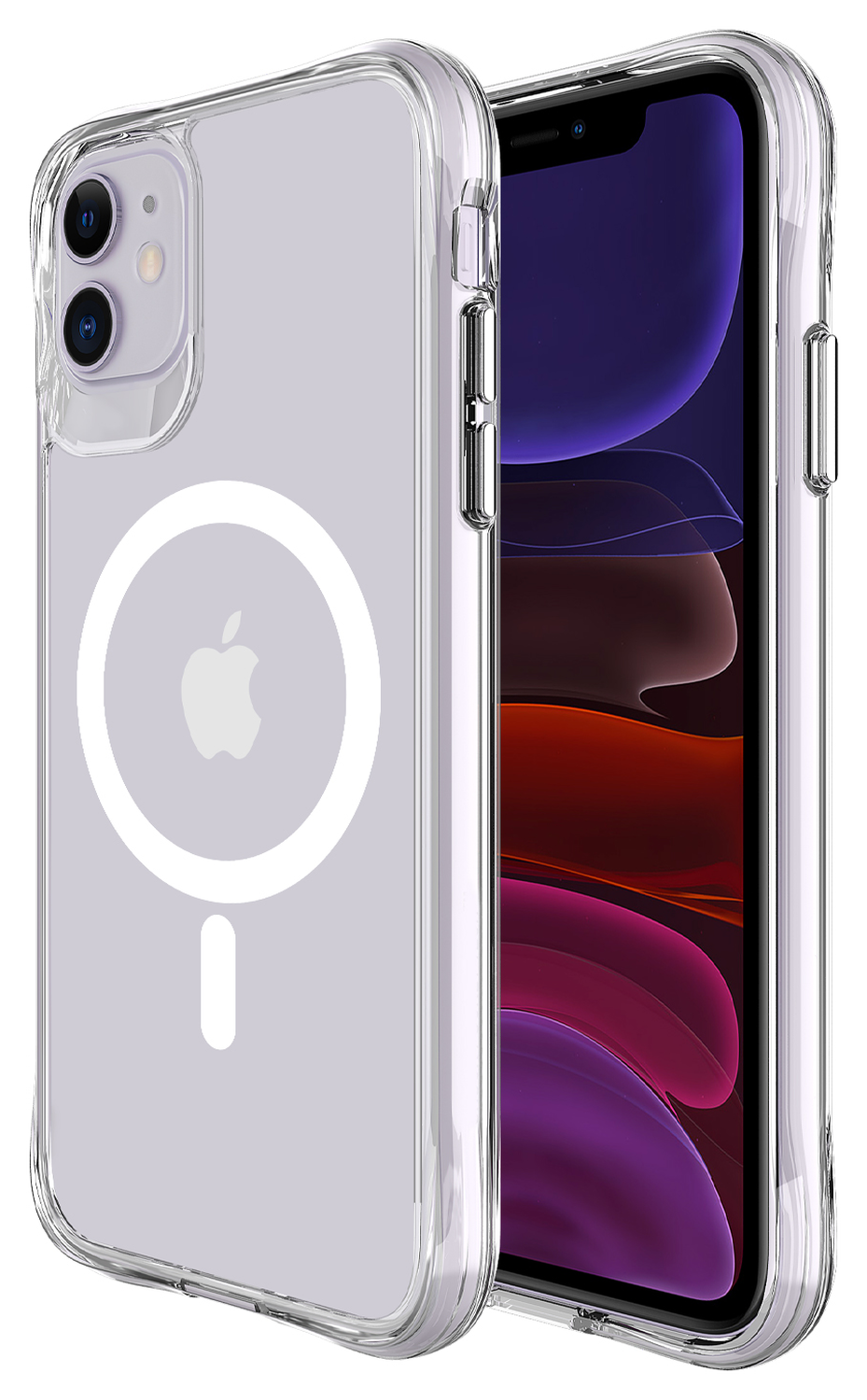 Buddi Core Apple iPhone 11 Hoesje MagSafe Back Cover Transparant afbeelding 1