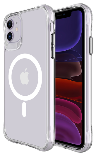 Buddi Core Apple iPhone 11 Hoesje MagSafe Back Cover Transparant afbeelding 1