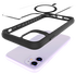 Buddi Hybrid Apple iPhone 11 Hoesje MagSafe Back Cover Transparant Zwart afbeelding 10