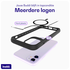 Buddi Hybrid Apple iPhone 11 Hoesje MagSafe Back Cover Transparant Zwart afbeelding 7