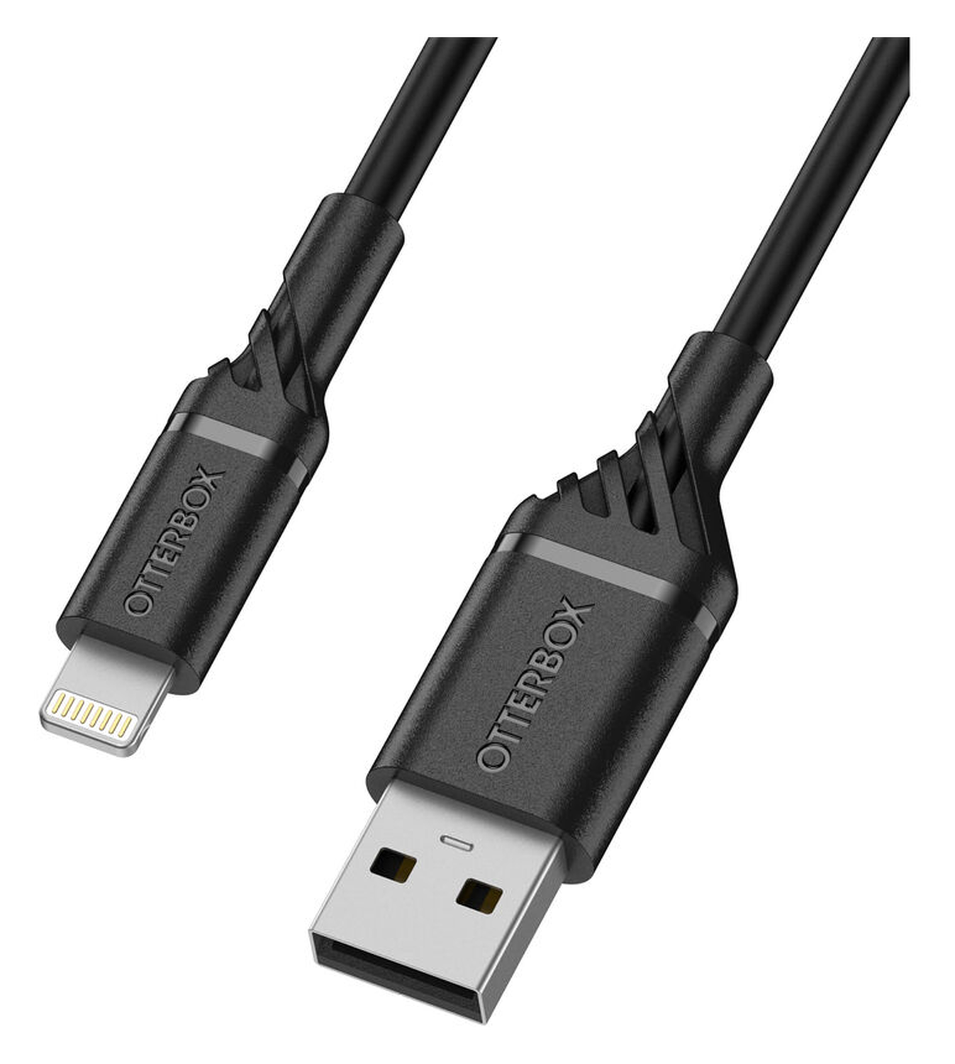 OtterBox 3A USB-A naar Lightning Kabel 1M Zwart afbeelding 1