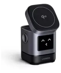 Ugreen 2-in-1 Draadloze Oplader voor iPhone + AirPods afbeelding