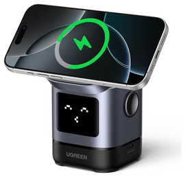 UGREEN Qi2 15W Draadloze MagSafe Oplader voor iPhone & AirPods (Pro) Zwart
