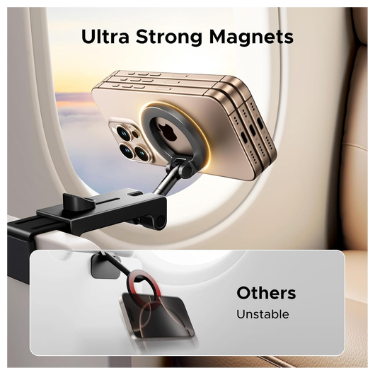 Ugreen Magsafe Opvouwbare Houder voor Vliegtuig en Kantoor afbeelding 4
