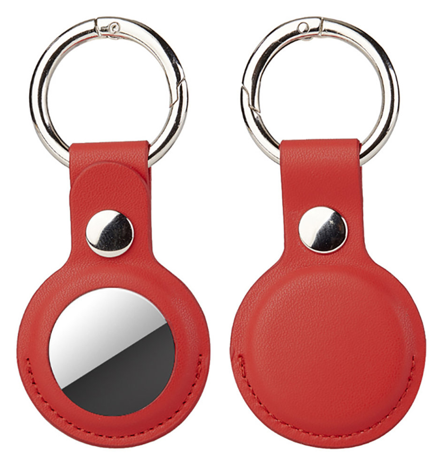 4smarts Apple AirTag Kunstleer Kleurrijk Sleutelhanger Hoesje (5-Pack) afbeelding 7