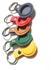 4smarts Apple AirTag Kunstleer Kleurrijk Sleutelhanger Hoesje (5-Pack) afbeelding 2