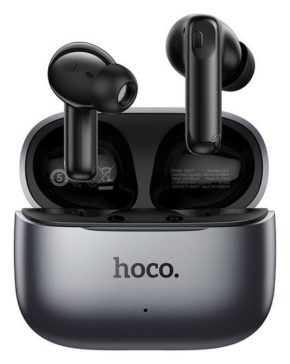 Hoco EQ27 ANC/ENC Noice Cancelling Draadloze Oordopjes AI Zwart afbeelding 2
