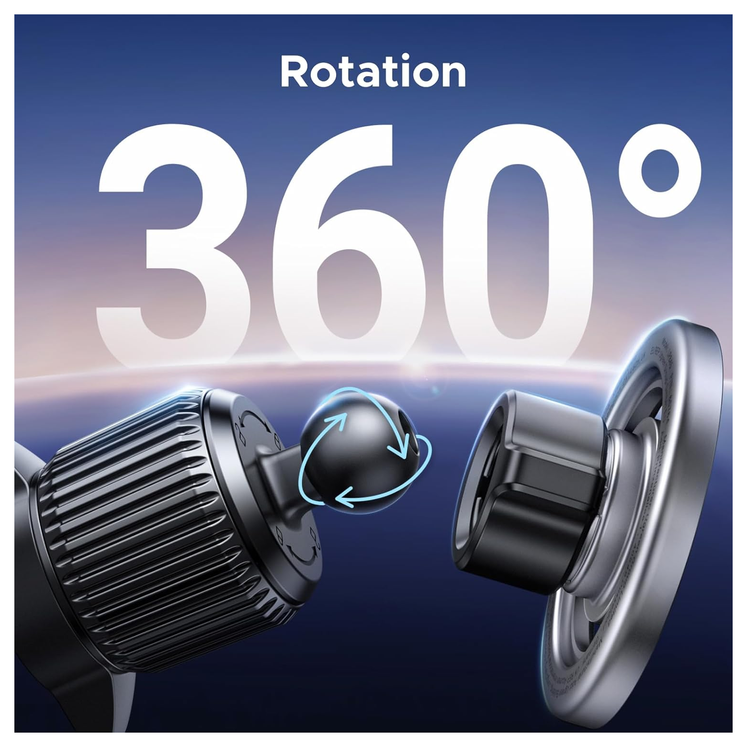 UGREEN MagSafe Magnetische Ventilatierooster Telefoonhouder Auto afbeelding 4