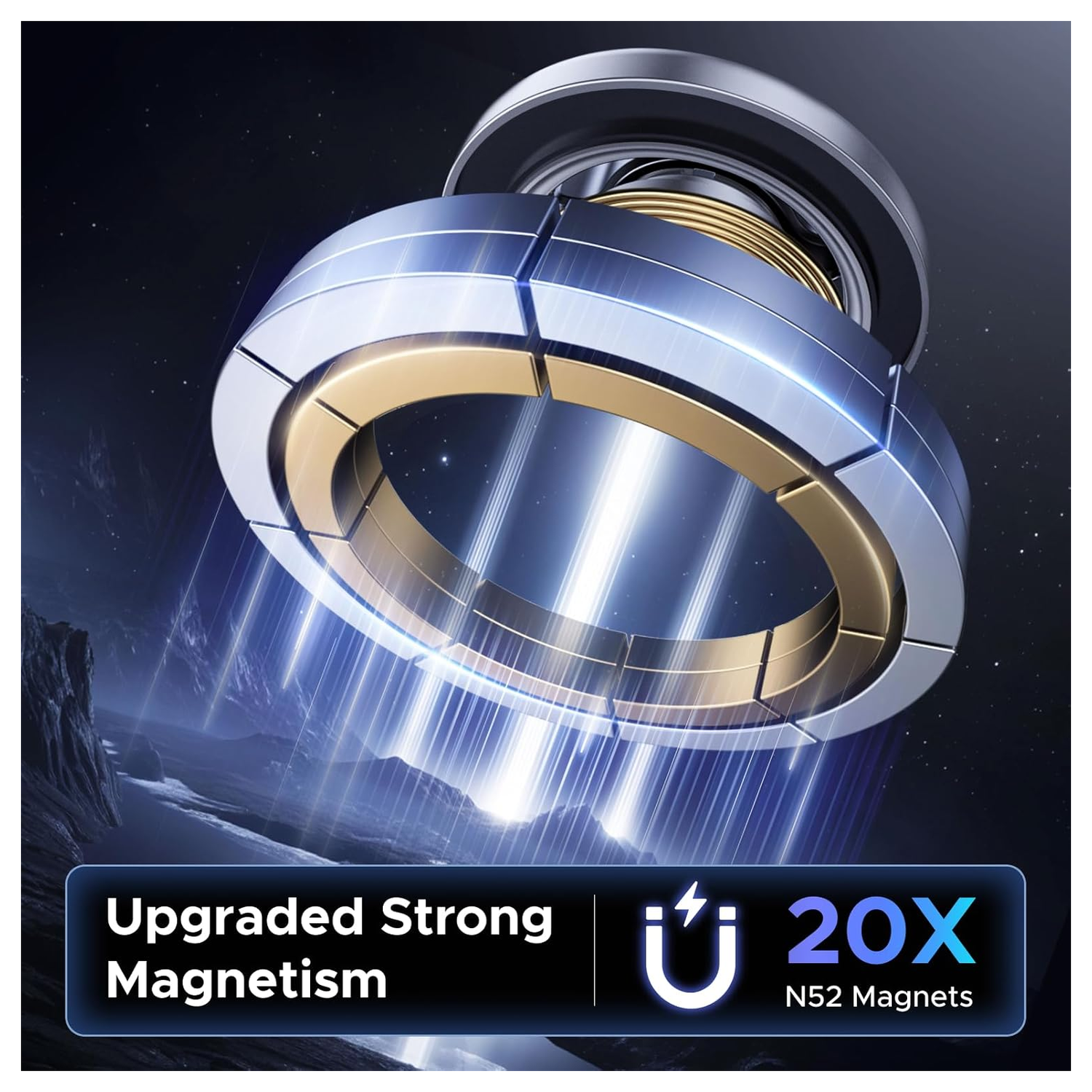 UGREEN MagSafe Magnetische Ventilatierooster Telefoonhouder Auto afbeelding 7