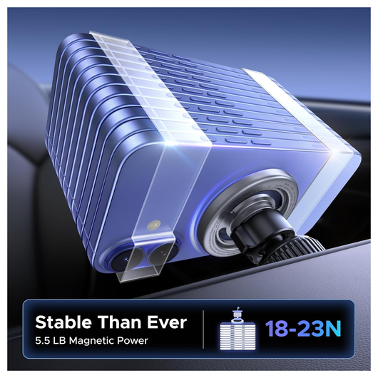 UGREEN MagSafe Magnetische Ventilatierooster Telefoonhouder Auto afbeelding 5