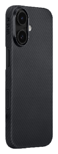 PITAKA Ultra-Slim iPhone 17 Hoesje 600D MagSafe Ultra Dun Zwart afbeelding 1