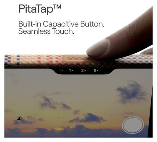 PITAKA Ultra-Slim iPhone 17 Hoesje 600D MagSafe Ultra Dun Sunset afbeelding 5