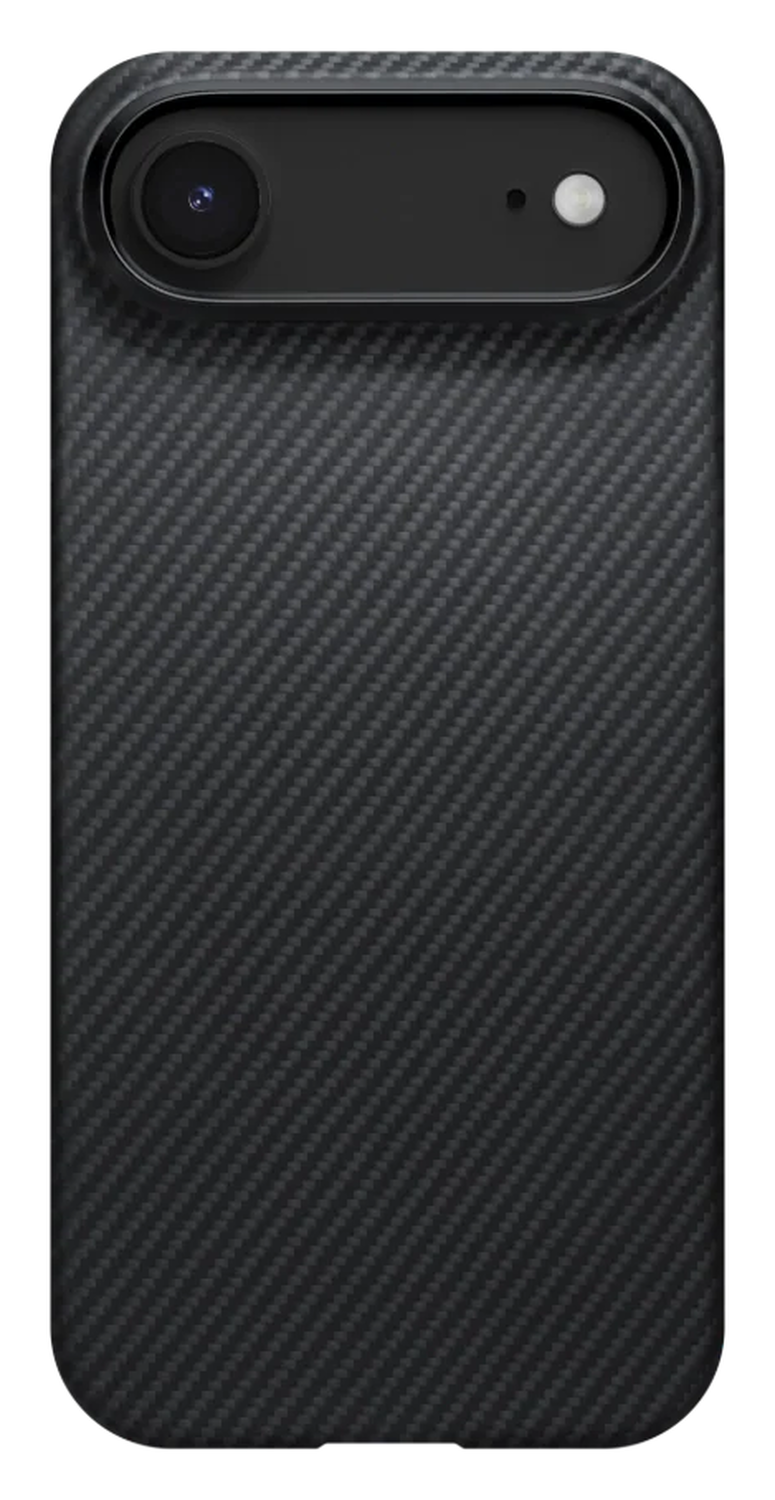 PITAKA Ultra-Slim iPhone Air Hoesje 600D MagSafe Ultra Dun Zwart afbeelding 1