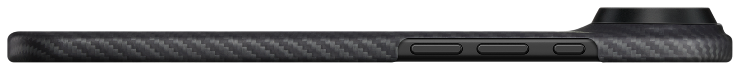 PITAKA Ultra-Slim iPhone Air Hoesje 600D MagSafe Ultra Dun Zwart afbeelding 8