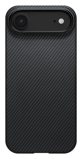 PITAKA Ultra-Slim iPhone Air Hoesje 600D MagSafe Ultra Dun Zwart afbeelding 1