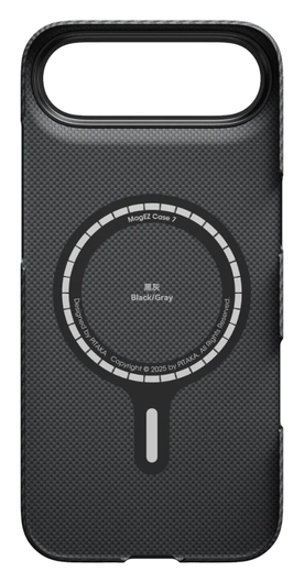 PITAKA Ultra-Slim iPhone Air Hoesje 600D MagSafe Ultra Dun Zwart afbeelding 2