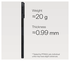 PITAKA Ultra-Slim iPhone Air Hoesje 600D MagSafe Ultra Dun Zwart afbeelding 4
