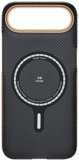 PITAKA Ultra-Slim iPhone Air Hoesje 600D MagSafe Ultra Dun Sunset afbeelding 7