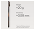 PITAKA Ultra-Slim iPhone Air Hoesje 600D MagSafe Ultra Dun Sunset afbeelding 4