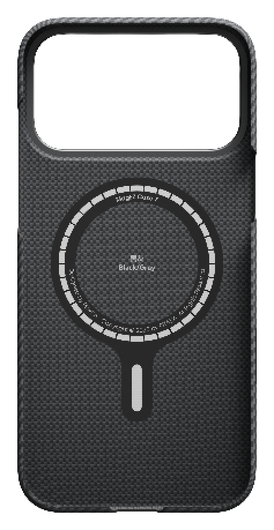 PITAKA Ultra-Slim iPhone 17 Pro Hoesje 600D MagSafe Ultra Dun Zwart afbeelding 7