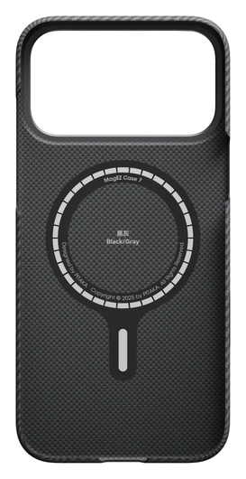 PITAKA Ultra-Slim iPhone 17 Pro Hoesje 600D MagSafe Ultra Dun Zwart afbeelding 12