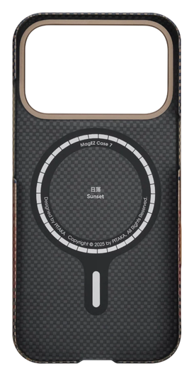 PITAKA Ultra-Slim iPhone 17 Pro Hoesje 600D MagSafe Ultra Dun Sunset afbeelding 14