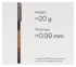 PITAKA Ultra-Slim iPhone 17 Pro Hoesje 600D MagSafe Ultra Dun Sunset afbeelding 6