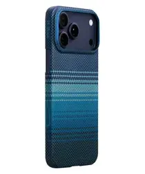 PITAKA Ultra-Slim iPhone 17 Pro Hoesje 600D MagSafe Ultra Dun Moonrise afbeelding