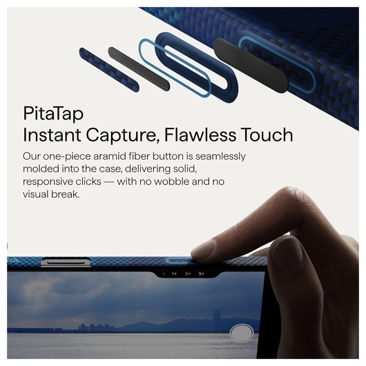 PITAKA Ultra-Slim iPhone 17 Pro Hoesje 600D MagSafe Ultra Dun Horizon afbeelding 8