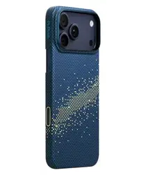 PITAKA Ultra-Slim iPhone 17 Pro Hoesje 600D MagSafe Ultra Dun Milky Way afbeelding