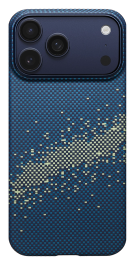 PITAKA Ultra-Slim iPhone 17 Pro Hoesje 600D MagSafe Ultra Dun Milky Way afbeelding 2