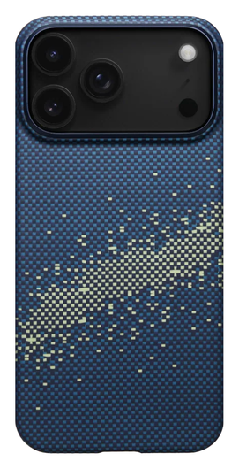 PITAKA Ultra-Slim iPhone 17 Pro Hoesje 600D MagSafe Ultra Dun Milky Way afbeelding 2