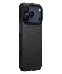 PITAKA Ultra-Slim iPhone 17 Pro Max Hoesje 600D MagSafe Ultra Dun Zwart afbeelding