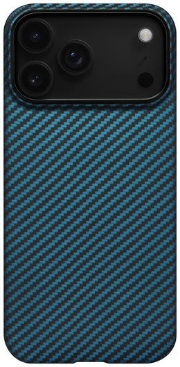 PITAKA Ultra-Slim iPhone 17 Pro Max Hoesje 600D MagSafe Ultra Dun Blauw Grijs afbeelding 6