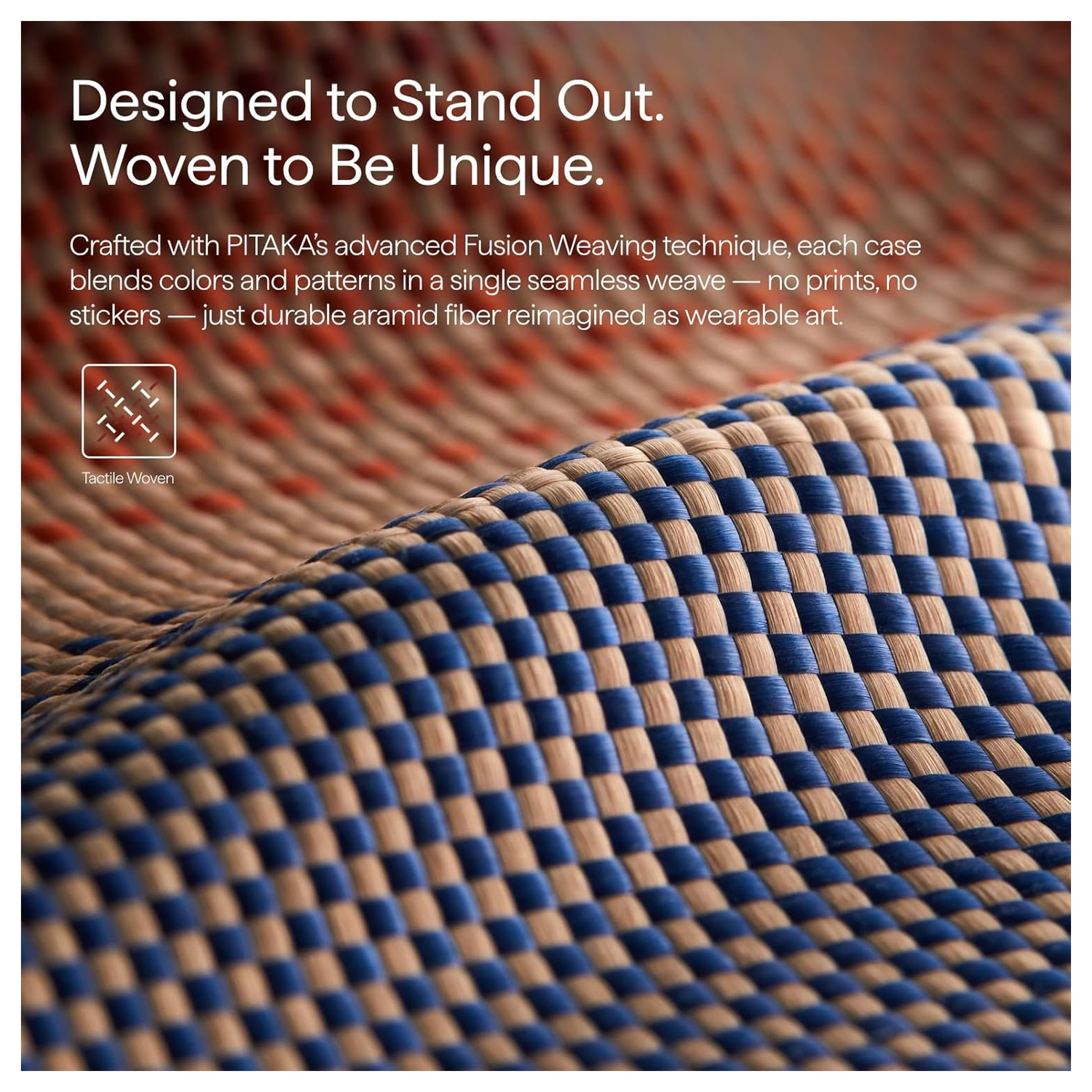 PITAKA Ultra-Slim iPhone 17 Pro Max Hoesje 600D MagSafe Ultra Dun Sunset afbeelding 4