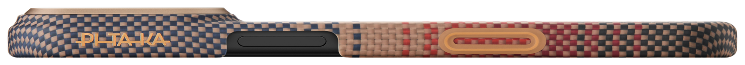 PITAKA Ultra-Slim iPhone 17 Pro Max Hoesje 600D MagSafe Ultra Dun Sunset afbeelding 12