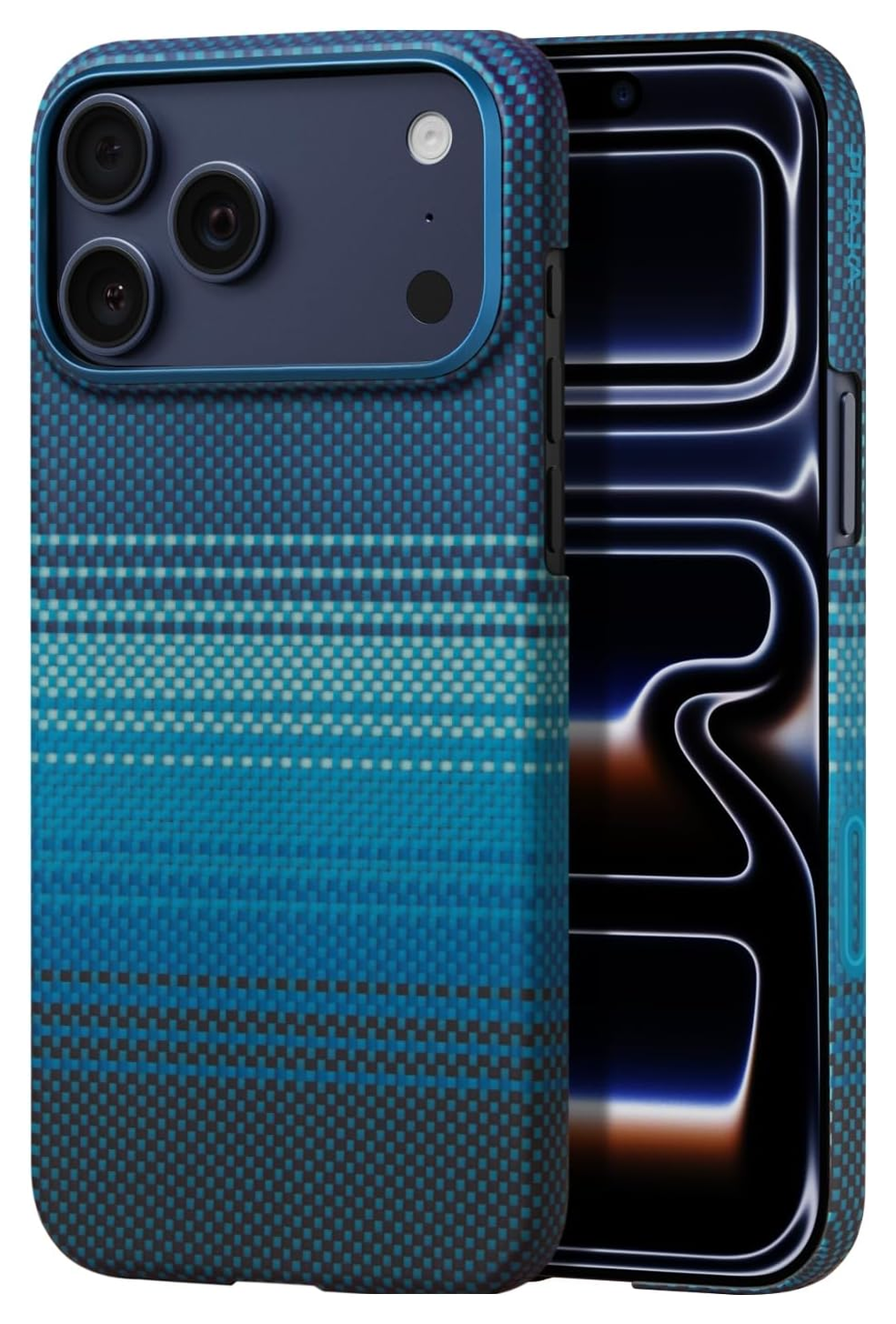 PITAKA Ultra-Slim iPhone 17 Pro Max Hoesje 600D MagSafe Ultra Dun Moonrise afbeelding 8