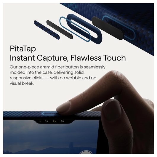 PITAKA Ultra-Slim iPhone 17 Pro Max Hoesje 600D MagSafe Ultra Dun Horizon afbeelding 10