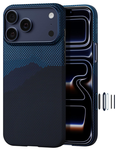 PITAKA Ultra-Slim iPhone 17 Pro Max Hoesje 600D MagSafe Ultra Dun Horizon afbeelding 2