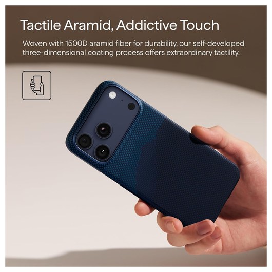 PITAKA Ultra-Slim iPhone 17 Pro Max Hoesje 600D MagSafe Ultra Dun Horizon afbeelding 6