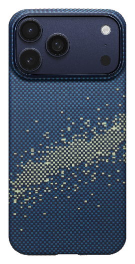 PITAKA Ultra-Slim iPhone 17 Pro Max Hoesje 600D MagSafe Ultra Dun Milky Way afbeelding 2
