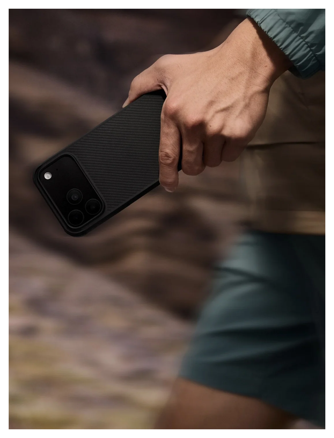 PITAKA Aramid ProGuard Apple iPhone 17 Pro Hoesje 600D MagSafe Zwart afbeelding 9
