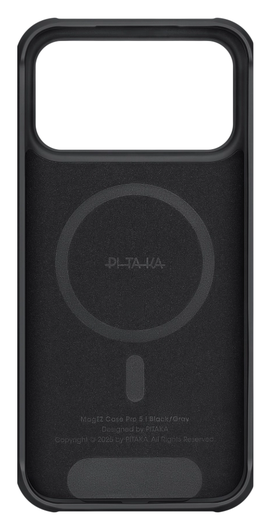 PITAKA Aramid ProGuard Apple iPhone 17 Pro Hoesje 600D MagSafe Zwart afbeelding 4