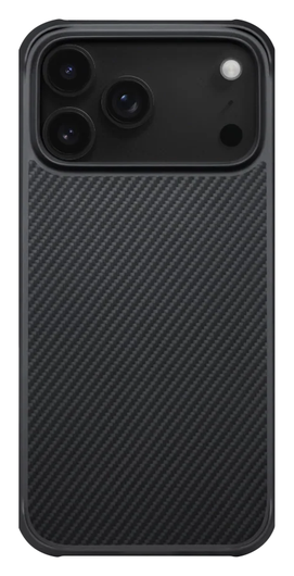 PITAKA Aramid ProGuard Apple iPhone 17 Pro Hoesje 600D MagSafe Zwart afbeelding 1