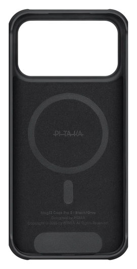 PITAKA Aramid ProGuard Apple iPhone 17 Pro Hoesje 600D MagSafe Zwart afbeelding 4