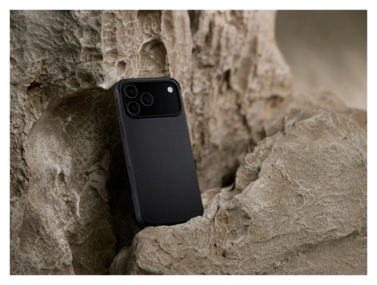 PITAKA Aramid ProGuard Apple iPhone 17 Pro Hoesje 600D MagSafe Zwart afbeelding 8
