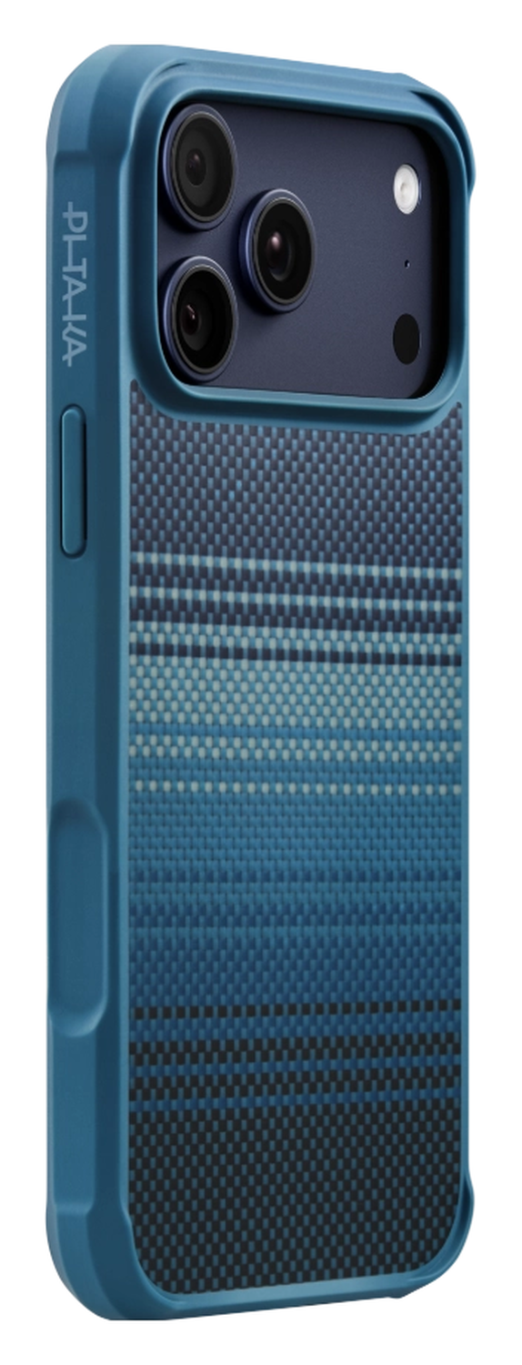 PITAKA Aramid ProGuard Apple iPhone 17 Pro Hoesje 600D MagSafe Moonrise afbeelding 1