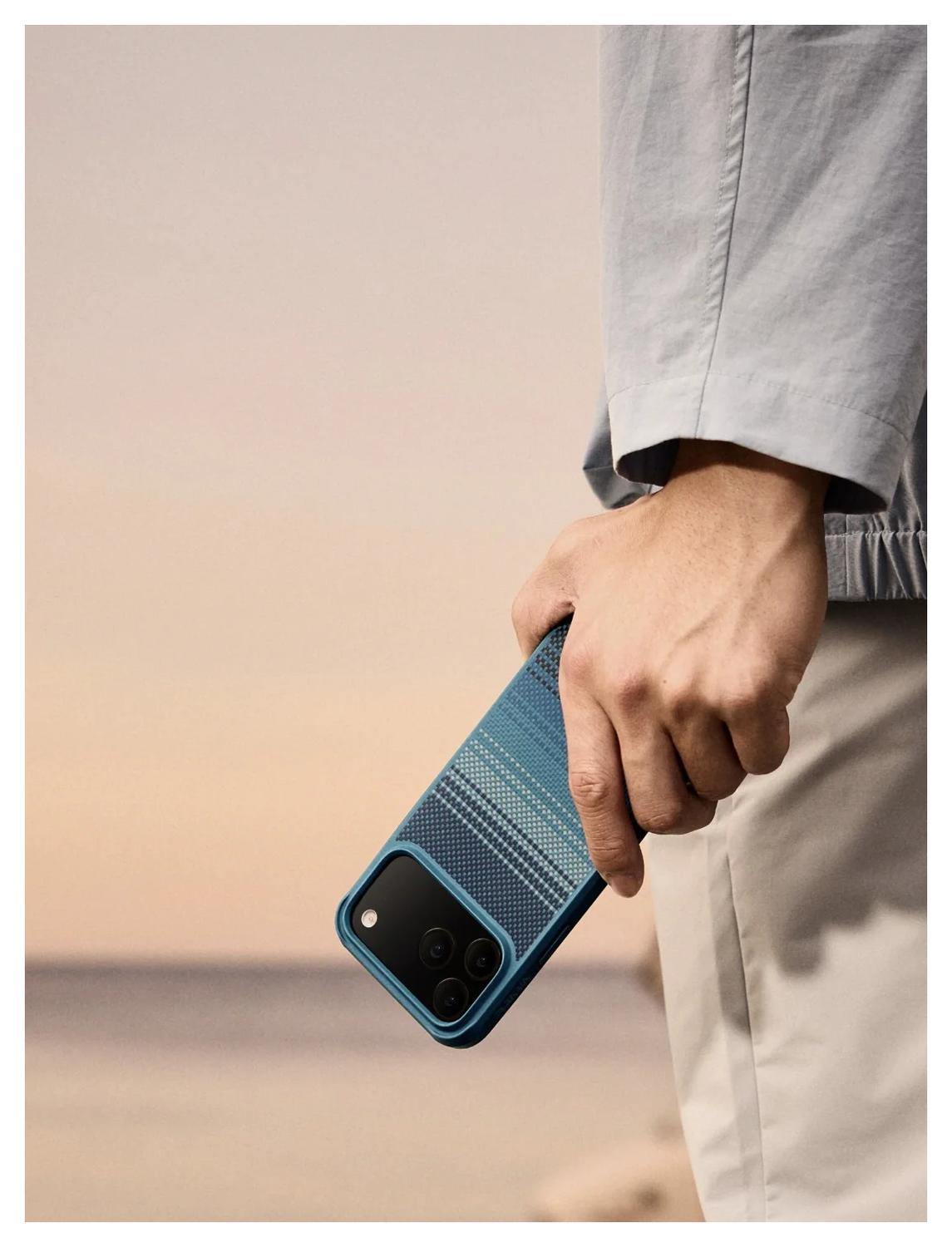 PITAKA Aramid ProGuard Apple iPhone 17 Pro Hoesje 600D MagSafe Moonrise afbeelding 8