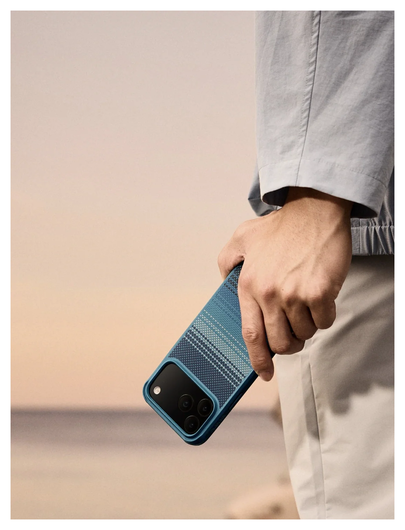 PITAKA Aramid ProGuard Apple iPhone 17 Pro Hoesje 600D MagSafe Moonrise afbeelding 8